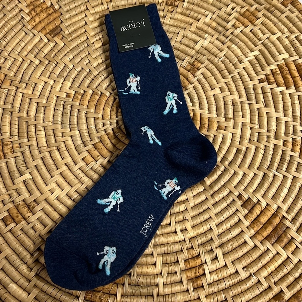 J.Crew Skiing Yeti Socks
